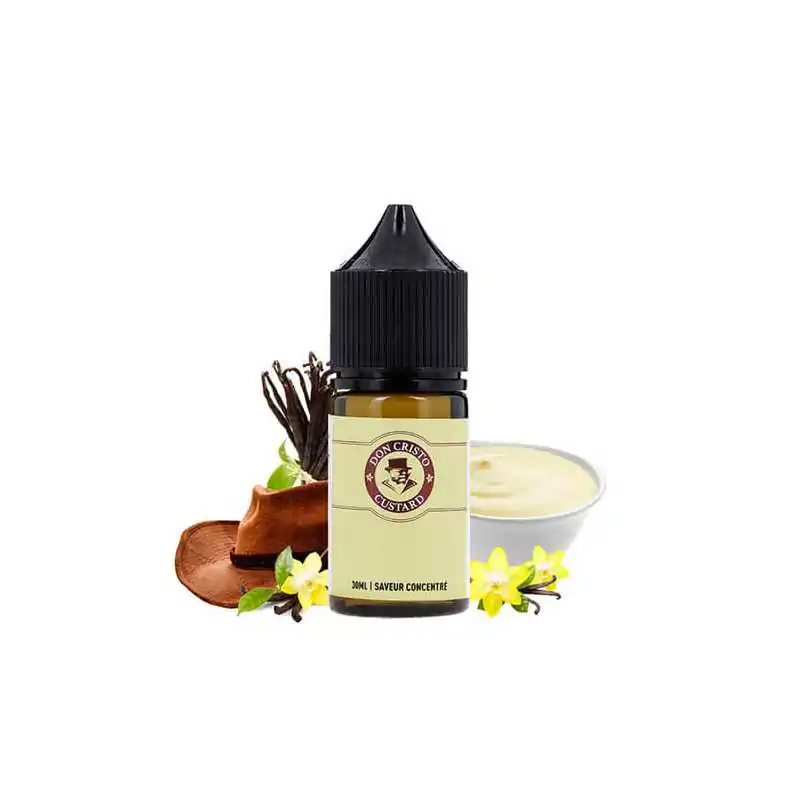 3Baccos - Don Cristo Custard Aroma 30 ml (DIY)Lieferumfang: 3Baccos - Don Cristo Custard Aroma 30 ml (DIY) Aroma nicht pur dampfen ! Zum selbermischen geeignet Geschmack: Das bekannte Don Cristo Aroma wird 90 Tage lang in echten Monte-Cristo ZIgarren durchtränkt. Ein weltweit mehrfach preisgekröntes Aroma, welches hier mit einer feiner Vanille verfeinert wurde. Geschmack: Don Cristo ist ein außergewöhnliches AromaKonzentrat , mit echten Montecristo Zigarren . Es wird für Tabakliebhaber ansprechen ,sondern auch andere anderen Genussdampfer mit Vanille verfeinert9261PGVG LAPS12,50 CHFsmoke-shop.ch12,50 CHF