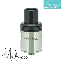 Atmistique Madness RDA (Selbstwickel RDA) - TröpflerLieferumfang: Atmistique Madness RDATropfspitzen-Adapter.Satz Ersatz-O-Ringe.Ersatzschrauben für positiven/negativen Pol.Rayon-Baumwolle und Draht für Ihre ersten Spulen.Eigenschaften:Abmessungen: Höhe 32,85 mm, Durchmesser 22 mm.Tropfspitze mit einer Höhe von 14,6 mm, Innendurchmesser 11 mm, Außendurchmesser 14 mm.Komponenten-Materialien: Die Basis besteht aus lebensmittelechtem Edelstahl AISI 304L und die Pluspol-Isolatoren aus Ketron PEEK.Um einige spezielle Anforderungen an die Vaper zu erfüllen, haben wir spezielle Produkte entworfen und hergestellt. Vaping-Produkte, die in Griechenland entworfen und mit hochwertigen Materialien aus Europa hergestellt werden. Von unserem Land aus reisen sie in die ganze Welt und werden von der Weltdampfgemeinschaft hoch geschätzt. Aber wir hören hier nicht auf. Unsere Reise geht weiter! Wir hören uns Ihre eigenen Wünsche an und kommen mit Ideen, um jederzeit neue innovative Produkte herzustellen ... Um Ihr Vape angenehmer und Ihr Leben ... einfacher zu machen. Die Serie Atmistique wurde mit dem Schwerpunkt auf originelles Design, hohe Qualität und funktionelle Details entwickelt.9269Atmistique Griechenland35,00 CHFsmoke-shop.ch35,00 CHF