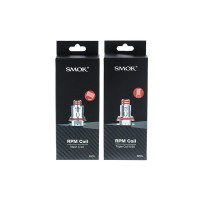 Smok RPM Verdampferköpfe (5erpack) vers. AuswahlDie Coils von SMOK sorgen für eine ausgewogene Dampfentwicklung und einen überragenden Geschmack. Die Wicklung der Verdampferköpfe ist vertikal und als Trägermaterial wird reine Bio-Baumwolle verwendet, was für eine tollen Liquid Geschmack und lange Haltbarkeit sorgt.Die SMOK RPM Coils sind in unterschiedlichen Varianten erhältlich9274Smoketech17,00 CHFsmoke-shop.ch17,00 CHF