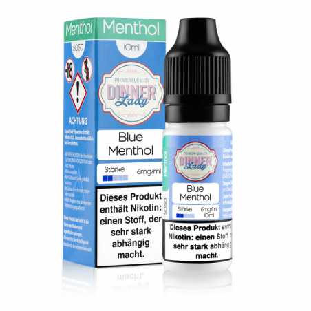 Dinner Lady Blue Menthol10ml E-liquid TPD2 3mg Nikotin Dinner Lady Blue Menthol10ml E-liquid TPD2 3mg Nikotin