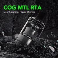 Wotofo Cog MTL RTA - 22 mm - Gunmetal (Selbstwickelverdampfer) + Extra Glastank