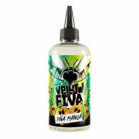 Pina Manga Yellow Fiva 200ml Shortfill Liquid by Joe's Juice Pina Manga Yellow Fiva 200ml Shortfill Liquid by Joe's Juice