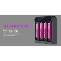 SLIM K4 Charger - USB-C Ladegerät für 4x Li-Ion Akkus von EfestLieferumfang: Efest - SLIM K4 Charger - USB-C Ladegerät für 4x Li-Ion AkkusSicherer Lademodus: CC & CVAutomatischer ÜberladeschutzHochqualitative glatte Klavierdrahtfeder aus DeutschlandVerpolungsschutz FunktionLadestrom: 2 x 1.0A / 1 x 1.0A / 4 x 0,5A / 3 x 0,5AUSB-C Ladekabel (Netzteil nicht dabei!) Kann an jedem USB Anschluss benutzt werden.Intelligente Aktivierung der Niederspannungsfunktion (>0,6 Volt)folgende 3,6 / 3,7 Volt Li-Ion Akkus können geladen werden: 10440, 14500, 16340, 17340, 18350, 18490, 18500, 18650, 26500, 26650, 20700, 217009361Efest24,90 CHFsmoke-shop.ch24,90 CHF SLIM K4 Charger - USB-C Ladegerät für 4x Li-Ion Akkus von EfestLieferumfang: Efest - SLIM K4 Charger - USB-C Ladegerät für 4x Li-Ion AkkusSicherer Lademodus: CC & CVAutomatischer ÜberladeschutzHochqualitative glatte Klavierdrahtfeder aus DeutschlandVerpolungsschutz FunktionLadestrom: 2 x 1.0A / 1 x 1.0A / 4 x 0,5A / 3 x 0,5AUSB-C Ladekabel (Netzteil nicht dabei!) Kann an jedem USB Anschluss benutzt werden.Intelligente Aktivierung der Niederspannungsfunktion (>0,6 Volt)folgende 3,6 / 3,7 Volt Li-Ion Akkus können geladen werden: 10440, 14500, 16340, 17340, 18350, 18490, 18500, 18650, 26500, 26650, 20700, 217009361Efest24,90 CHFsmoke-shop.ch24,90 CHF