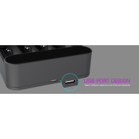 SLIM K4 Charger - USB-C Ladegerät für 4x Li-Ion Akkus von EfestLieferumfang: Efest - SLIM K4 Charger - USB-C Ladegerät für 4x Li-Ion AkkusSicherer Lademodus: CC &amp; CVAutomatischer ÜberladeschutzHochqualitative glatte Klavierdrahtfeder aus DeutschlandVerpolungsschutz FunktionLadestrom: 2 x 1.0A / 1 x 1.0A / 4 x 0,5A / 3 x 0,5AUSB-C Ladekabel (Netzteil nicht dabei!) Kann an jedem USB Anschluss benutzt werden.Intelligente Aktivierung der Niederspannungsfunktion (&gt;0,6 Volt)folgende 3,6 / 3,7 Volt Li-Ion Akkus können geladen werden: 10440, 14500, 16340, 17340, 18350, 18490, 18500, 18650, 26500, 26650, 20700, 217009361Efest24,90 CHFsmoke-shop.ch24,90 CHF