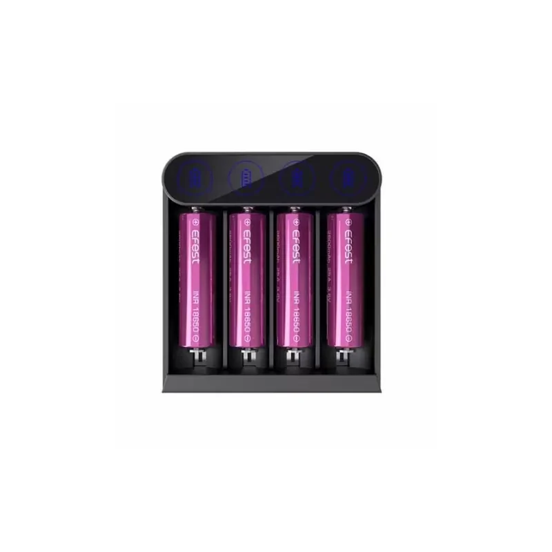 SLIM K4 Charger - USB-C Ladegerät für 4x Li-Ion Akkus von EfestLieferumfang: Efest - SLIM K4 Charger - USB-C Ladegerät für 4x Li-Ion AkkusSicherer Lademodus: CC & CVAutomatischer ÜberladeschutzHochqualitative glatte Klavierdrahtfeder aus DeutschlandVerpolungsschutz FunktionLadestrom: 2 x 1.0A / 1 x 1.0A / 4 x 0,5A / 3 x 0,5AUSB-C Ladekabel (Netzteil nicht dabei!) Kann an jedem USB Anschluss benutzt werden.Intelligente Aktivierung der Niederspannungsfunktion (>0,6 Volt)folgende 3,6 / 3,7 Volt Li-Ion Akkus können geladen werden: 10440, 14500, 16340, 17340, 18350, 18490, 18500, 18650, 26500, 26650, 20700, 217009361Efest24,90 CHFsmoke-shop.ch24,90 CHF SLIM K4 Charger - USB-C Ladegerät für 4x Li-Ion Akkus von EfestLieferumfang: Efest - SLIM K4 Charger - USB-C Ladegerät für 4x Li-Ion AkkusSicherer Lademodus: CC & CVAutomatischer ÜberladeschutzHochqualitative glatte Klavierdrahtfeder aus DeutschlandVerpolungsschutz FunktionLadestrom: 2 x 1.0A / 1 x 1.0A / 4 x 0,5A / 3 x 0,5AUSB-C Ladekabel (Netzteil nicht dabei!) Kann an jedem USB Anschluss benutzt werden.Intelligente Aktivierung der Niederspannungsfunktion (>0,6 Volt)folgende 3,6 / 3,7 Volt Li-Ion Akkus können geladen werden: 10440, 14500, 16340, 17340, 18350, 18490, 18500, 18650, 26500, 26650, 20700, 217009361Efest24,90 CHFsmoke-shop.ch24,90 CHF