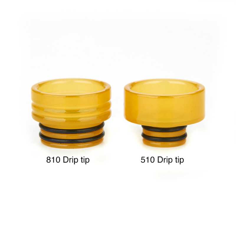 Adapter PEI 810 auf 510er Drip Tip Aufsatz Adapter PEI 810 auf 510er Drip Tip Aufsatz