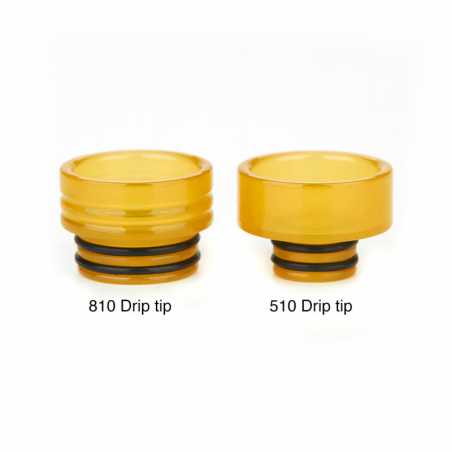 Adapter PEI 810 auf 510er Drip Tip Aufsatz Adapter PEI 810 auf 510er Drip Tip Aufsatz