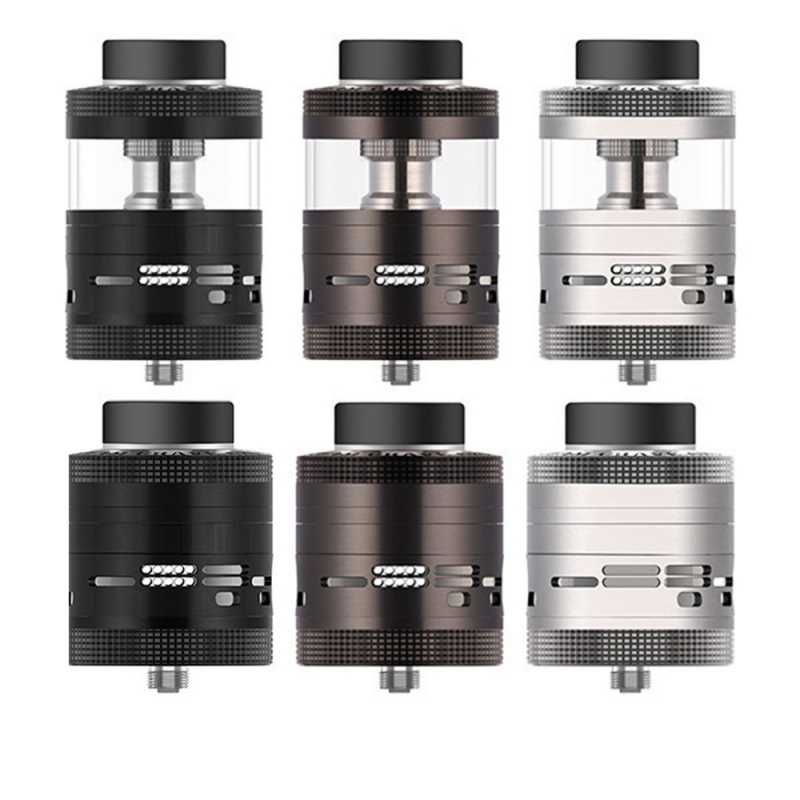 Aromamizer RAGNAR RDTA 18 ml von Steam Crave - SilberLieferumfang1x Steamcrave Aromamizer Ragnar RDTA1x Steamcrave Postless Deck1x Kaminreduzierung1x 18ml Glas1x Ersatzteil1x BedienungsanleitungSteamcrave bringt mit dem Ragnar RDTA den nächsten Riesen auf den Markt. Der Verdampfer hat einen Durchmesser von sagenhaften 35mm und passt damit perfekt auf den hauseigenen Hadron oder PMW Mod. Der Ragnar RDTA hat ein Fassungsvermögen von unglaublichen 18ml und bietet, wie von Steamcrave gewohnt, eine Menge Platz zum Wickeln. Man kann bei dem großzügig gestalteten Deck auch dicke Drähte oder Spezielwicklungen verwenden. Zudem ist der Verdampfer auf einen offenen Zug ausgelegt, was auch von dem 22mm Driptip im Honeycomb Design unterstrichen wird. Damit man auch problemlos das Mesh-Deck (nicht im Lieferumfang enthalten) nutzen kann, liegt ein Adapter bei, der die Kammer dementsprechend verkleinert. Somit hat man auch bei den diversen Verfügbaren Decks freie Auswahl. Somit ist der Steamcrave Aromamizer Ragnar RDTA ein vielseitig einsetzbarer und sehr hochwertig verarbeiteter Verdampfer, der insbesondere auf großen Akkuträgern optisch neue Maßstäbe setzt. Technische DatenMaße: 56,9mm x 35,0mmDrip Tip: 22mm Resin Drip TipDeck: Postless DeckZugverhalten: offenes DTLFüllvolumen: 18mlBefüllung: Topfill-SystemAirflow: Stufenlos regulierbar 9409steam Crave62,00 CHFsmoke-shop.ch62,00 CHF Aromamizer RAGNAR RDTA 18 ml von Steam Crave - SilberLieferumfang1x Steamcrave Aromamizer Ragnar RDTA1x Steamcrave Postless Deck1x Kaminreduzierung1x 18ml Glas1x Ersatzteil1x BedienungsanleitungSteamcrave bringt mit dem Ragnar RDTA den nächsten Riesen auf den Markt. Der Verdampfer hat einen Durchmesser von sagenhaften 35mm und passt damit perfekt auf den hauseigenen Hadron oder PMW Mod. Der Ragnar RDTA hat ein Fassungsvermögen von unglaublichen 18ml und bietet, wie von Steamcrave gewohnt, eine Menge Platz zum Wickeln. Man kann bei dem großzügig gestalteten Deck auch dicke Drähte oder Spezielwicklungen verwenden. Zudem ist der Verdampfer auf einen offenen Zug ausgelegt, was auch von dem 22mm Driptip im Honeycomb Design unterstrichen wird. Damit man auch problemlos das Mesh-Deck (nicht im Lieferumfang enthalten) nutzen kann, liegt ein Adapter bei, der die Kammer dementsprechend verkleinert. Somit hat man auch bei den diversen Verfügbaren Decks freie Auswahl. Somit ist der Steamcrave Aromamizer Ragnar RDTA ein vielseitig einsetzbarer und sehr hochwertig verarbeiteter Verdampfer, der insbesondere auf großen Akkuträgern optisch neue Maßstäbe setzt. Technische DatenMaße: 56,9mm x 35,0mmDrip Tip: 22mm Resin Drip TipDeck: Postless DeckZugverhalten: offenes DTLFüllvolumen: 18mlBefüllung: Topfill-SystemAirflow: Stufenlos regulierbar 9409steam Crave62,00 CHFsmoke-shop.ch62,00 CHF