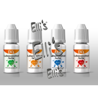 5 ml - Lebensmittelfarbe - GRÜN - Ellis Aromen - (DIY)Flüssige Lebensmittelfarbe GRÜN Einfach zu dosieren . Geignet für alle E-Liquids , Speisen auch für Kuchenteig, Bonbons und Eis. Einfach einzuarbeiten.Auch für Getränke und Flüssigkeiten geeignet Verpackt in 10ml Flasche mit Spitzaufsatz 360Ellis Aromen1,00 CHFsmoke-shop.ch1,00 CHF