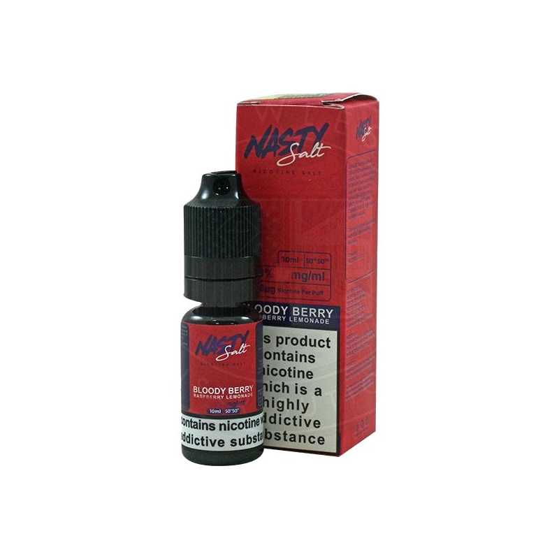 Nasty Salt Bloody Berry 10mg/20mg von Nasty Juice (Nikotinsalz) Nasty Salt Bloody Berry 10mg/20mg von Nasty Juice (Nikotinsalz)