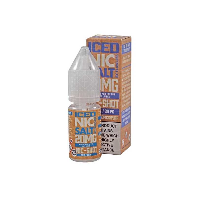Nic Salt - ICED NIC SHOT - Booster 20mg 70/30 - Nikotinsalz -