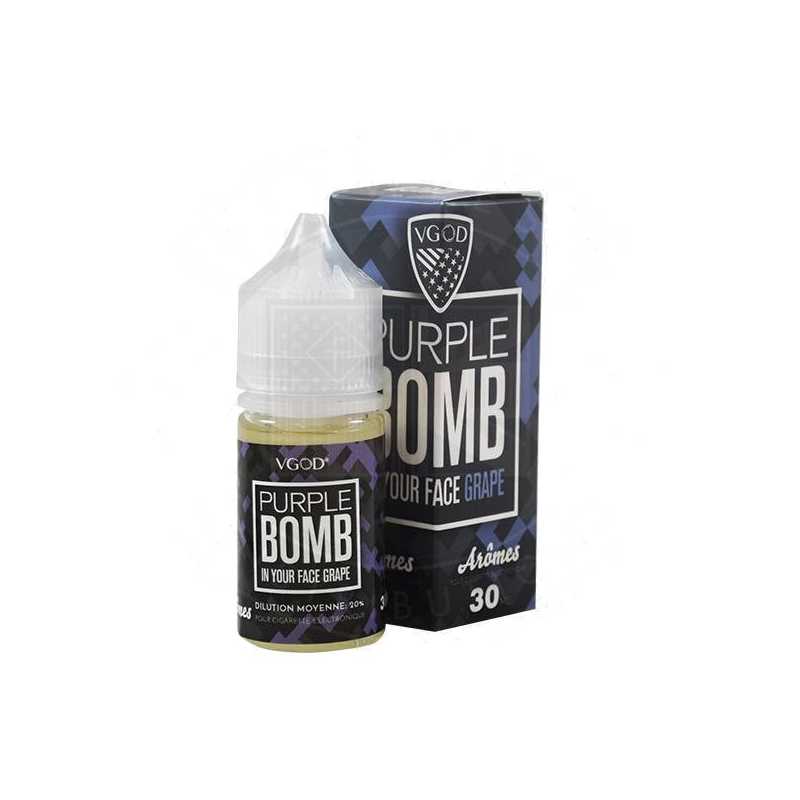 VGOD - Purple Bomb Aroma 30ml (DIY)Purple Bomb Aroma von VGOD ist eine Traube frisch gepresster, saftiger und süsser TraubenDosierung: 20%Reifezeit: 1-3 TageInhalt: 30mlInhaltstoffe: PG Propylenglykol (E1520), Natürliche Aromen, Naturidentische Aromen Lieferumfang30ml VGOD Aroma9587Vgod 12,90 CHFsmoke-shop.ch12,90 CHF