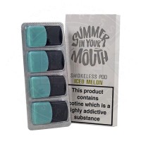 Summer In Your Mouth - Iced Melon Smokeless Pod 4 x 1ml - 20mg