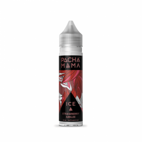 Pacha Mama Ice Strawberry Jubilee 50ml 0mg shortfill e-liquid Pacha Mama Ice Strawberry Jubilee 50ml 0mg shortfill e-liquid