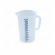 Messbecher 100 ML Blaue Skala - Hartplastik
