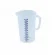Messbecher 100 ML Blaue Skala - Hartplastik