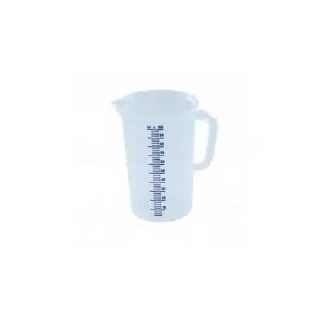 Messbecher 100 ML Blaue Skala - Hartplastik