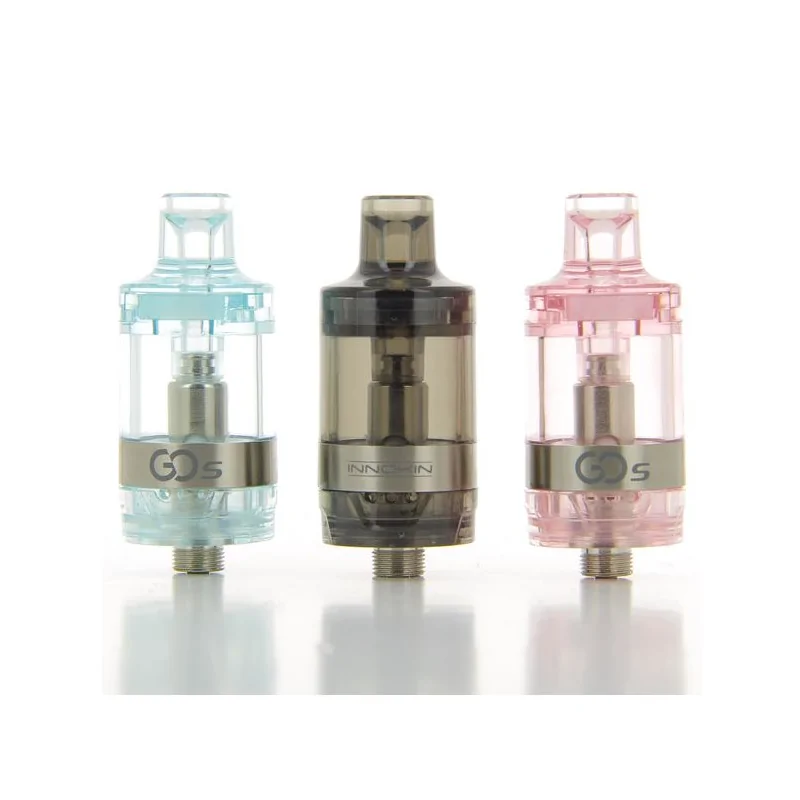 GO S 2ML Verdampfer von Innokin Ersatz PodLieferumfang: 1x Innokin GO SBeim&nbsp;GO S Clearomizer&nbsp;von Innokin dreht sich alles nur um das Eine: den Geschmack!Der krönende Punkt des&nbsp;GO S Kits&nbsp;ist mit einem&nbsp;Drip Tip&nbsp;und einem&nbsp;1.6 Ohm Verdampferkopf&nbsp;ausgestattet und&nbsp;kompatibel mit hohen Nikotingehalten und Nikotinsalzen. Sein Design ist ganz darauf ausgerichtet, eine bestmögliche Geschmackswiedergabe zu garantieren.Im Rahmen des GO S Starter-Sets wird der Clearomizer mit einer Leistung von 13 Watt verwendet, was aber auf anderen Boxen entsprechend angepasst werden kann.&nbsp;Das Set-Up ist ideal, um mehrere Clearomizer mit verschiedenen Lieblings-Liquids zu füllen und so&nbsp;schnell und unkompliziert zwischen den Aromen zu wechseln. Sobald er abgenutzt ist kann der gesamte Clearomizer günstig durch einen neuen ersetzt werden.Diesen Verdampfer am besten mit 50/50 Liquid dampfen&nbsp;9667Innokin3,90&nbsp;CHFsmoke-shop.ch3,90&nbsp;CHF