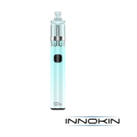 STARTER-SET GO S PEN - INNOKIN PodverdampferMit dem GO Kit begeistert Innokin alle, die sich ein unbeschwertes Dampferlebnis wünschen: Der Vape Pen im Röhrenformat konzentriert sich aufs Wesentliche und ist ganz auf Geschmack ausgerichtet.Er setzt sich aus einem 1500mAh Akku und einem 2ml Clearomizer zusammen, der weder Vorkenntnissen, noch besonderer Wartung bedarf.Der Clearomizer besteht aus einem Drip Tip (Mundstück) und einem 1.6 Ohm Verdampferkopf, der mit hohen Nikotingehalten und Nikotinsalzen benutzt werden kann. Es können Liquids mit einem maximalen VG-Gehalt von 50% verwendet werden. Der gesamte Clearomizer kann bei Bedarf günstig durch einen neuen ersetzt werden. Der GO S Pen liefert per Knopfdruck eine beständige Leistung von 13 Watt und bedarf keinerlei Einstellungen. Eine hervorragende eZigarette für Einsteiger!9668Innokin25,00 CHFsmoke-shop.ch25,00 CHF