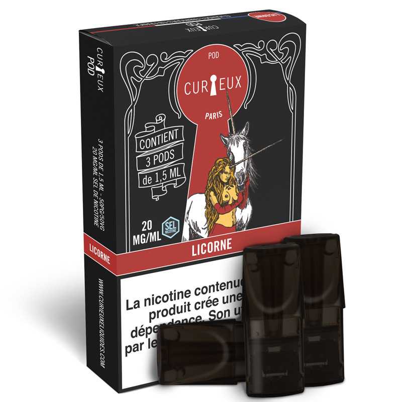 3 PODS 1.5ML 1.2OHM LICORNE NIC SALT - CURIEUX Pod 20MGCurieux-Schoten sind bereits in Curieux e-liquids in Nikotinsalz 20mg vorgefüllt.Sie haben ein Fassungsvermögen von 1,5 ml und weisen einen Widerstand von 1,2Ω in Maschen und Keramik auf.Die Astral Edition Unicorn ist mit ihren frischen Aromen von Erdbeeren und Drachenfrüchten ein Bestseller unter den Curieux E-Liquids.Lieferumfang: 3 Pods9687Curieux2,10 CHFsmoke-shop.ch2,10 CHF 3 PODS 1.5ML 1.2OHM LICORNE NIC SALT - CURIEUX Pod 20MGCurieux-Schoten sind bereits in Curieux e-liquids in Nikotinsalz 20mg vorgefüllt.Sie haben ein Fassungsvermögen von 1,5 ml und weisen einen Widerstand von 1,2Ω in Maschen und Keramik auf.Die Astral Edition Unicorn ist mit ihren frischen Aromen von Erdbeeren und Drachenfrüchten ein Bestseller unter den Curieux E-Liquids.Lieferumfang: 3 Pods9687Curieux2,10 CHFsmoke-shop.ch2,10 CHF