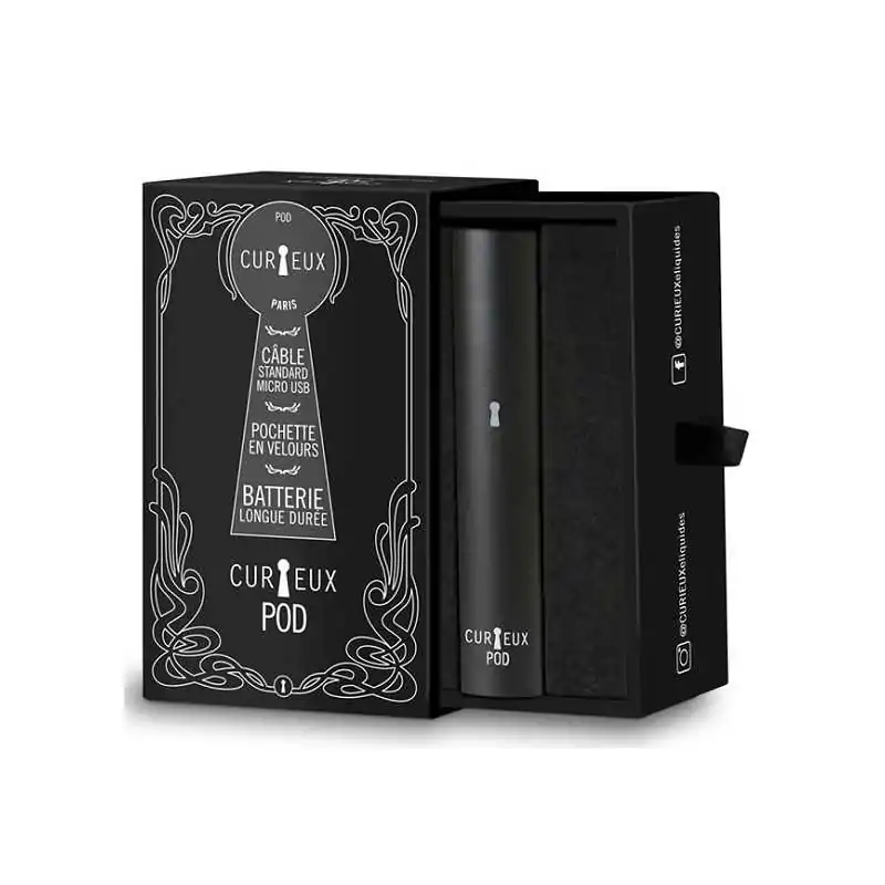 CURIEUX POD 380MAH - Schwarz - von CURIEUX (ohne Pods)Der Curieux POD ist ein einfach zu bedienendes Pod-Gerät, das keine Einstellung erfordert. Die Aktivierung erfolgt durch Einatmen, und der Curieux Pod bietet einen MTL-Zug.Das ultrakompakte und elegante Format der Curieux POD ermöglicht es Ihnen, sie überall diskret mitzuführen.Achtung: keine Pods dabei, diese können dazubestellt werden9690Curieux3,90 CHFsmoke-shop.ch3,90 CHF CURIEUX POD 380MAH - Schwarz - von CURIEUX (ohne Pods)Der Curieux POD ist ein einfach zu bedienendes Pod-Gerät, das keine Einstellung erfordert. Die Aktivierung erfolgt durch Einatmen, und der Curieux Pod bietet einen MTL-Zug.Das ultrakompakte und elegante Format der Curieux POD ermöglicht es Ihnen, sie überall diskret mitzuführen.Achtung: keine Pods dabei, diese können dazubestellt werden9690Curieux3,90 CHFsmoke-shop.ch3,90 CHF