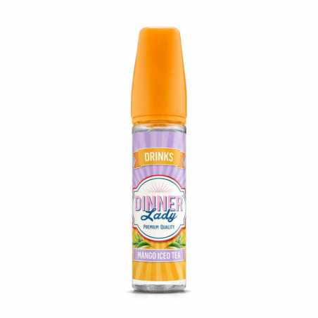 DINNER LADY DRINKS - MANGO ICED TEA 0MG 50ML SHORTFILL DINNER LADY DRINKS - MANGO ICED TEA 0MG 50ML SHORTFILL