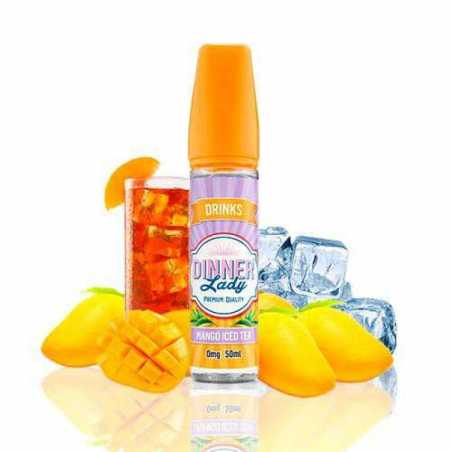 DINNER LADY DRINKS - MANGO ICED TEA 0MG 50ML SHORTFILL DINNER LADY DRINKS - MANGO ICED TEA 0MG 50ML SHORTFILL