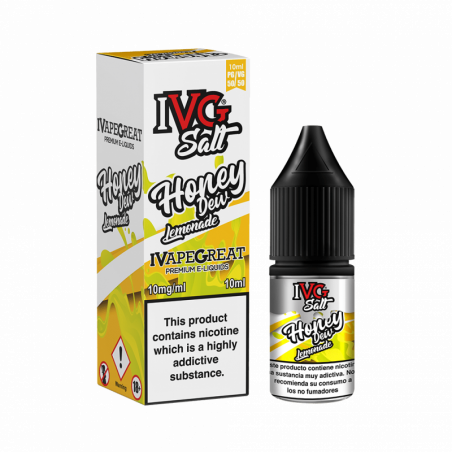 10ml I VG SALT 20 mg Honey Dew Lemonade 10ml I VG SALT 20 mg Honey Dew Lemonade