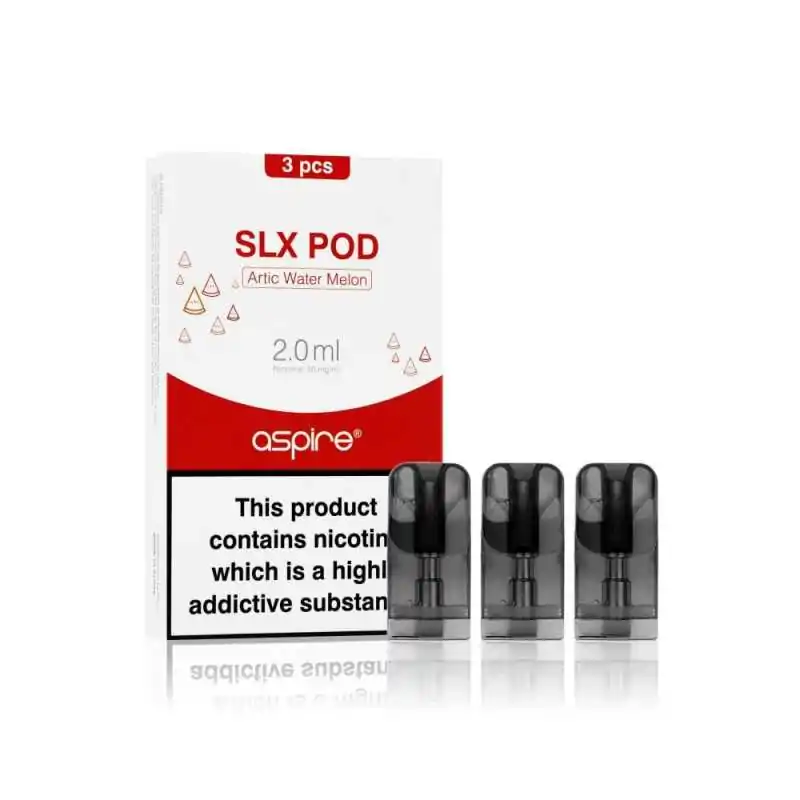 Aspire SLX Pod Arctic Watermelon 20mg 2ml 3packDie Ersatzpods des Aspire SLX Arctic Watermelon mit Wassermelonengeschmack wurden für die Verwendung mit dem Aspire SLX Pod-Kit entwickelt. Eine saftige und frisch schmeckende Wassermelone wird beim Ausatmen mit einem eisigen Kick zu einer ausgewogenen E-Flüssigkeit verschmolzen.Die Aspire SLX Einweg-Ersatzpods haben ein Fassungsvermögen von 2 ml E-Flüssigkeit und enthalten 20 mg Salz-Nikotin, das von dem renommierten E-Flüssigkeits-Mixologen Element stammt. Die SLX-Kartuschen enthalten eine 1,3-Ohm-Keramikspule mit eingebettetem Docht aus organischer Baumwolle, was zu einer langen Lebensdauer und einem verbesserten Geschmack führt.Enthält:3 x 2ml Aspire SLX Arctic Wassermelonen-Ersatzkapseln9800Aspire3,00 CHFsmoke-shop.ch3,00 CHF