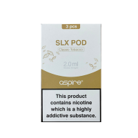 Aspire SLX Pod Classic Tobacco 20mg 2ml 3packDie Ersatzpods mit Aspire SLX Classic Tobacco-Geschmack wurden für die Verwendung mit dem Aspire SLX Pod-Kit entwickelt. Ein rauchiger Tabak zeigt sich vom Einatmen bis zum Ausatmen, mit Noten von Süße, für einen einfachen, aber kräftig aromatisierten Vape.Die Aspire SLX Einweg-Ersatzpods haben ein Fassungsvermögen von 2 ml E-Flüssigkeit und enthalten 20 mg Salz-Nikotin, das von dem renommierten E-Flüssigkeits-Mixologen Element stammt. Die SLX-Kartuschen enthalten eine 1,3-Ohm-Keramikspule mit eingebettetem Docht aus organischer Baumwolle, was zu einer langen Lebensdauer und einem verbesserten Geschmack führt.Enthält:3 x 2ml Aspire SLX Classic Tabak-Ersatzkapseln9802Aspire3,00 CHFsmoke-shop.ch3,00 CHF