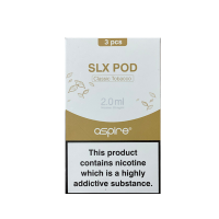 Aspire SLX Pod Classic Tobacco 20mg 2ml 3packDie Ersatzpods mit Aspire SLX Classic Tobacco-Geschmack wurden für die Verwendung mit dem Aspire SLX Pod-Kit entwickelt. Ein rauchiger Tabak zeigt sich vom Einatmen bis zum Ausatmen, mit Noten von Süße, für einen einfachen, aber kräftig aromatisierten Vape.Die Aspire SLX Einweg-Ersatzpods haben ein Fassungsvermögen von 2 ml E-Flüssigkeit und enthalten 20 mg Salz-Nikotin, das von dem renommierten E-Flüssigkeits-Mixologen Element stammt. Die SLX-Kartuschen enthalten eine 1,3-Ohm-Keramikspule mit eingebettetem Docht aus organischer Baumwolle, was zu einer langen Lebensdauer und einem verbesserten Geschmack führt.Enthält:3 x 2ml Aspire SLX Classic Tabak-Ersatzkapseln9802Aspire3,60 CHFsmoke-shop.ch3,60 CHF