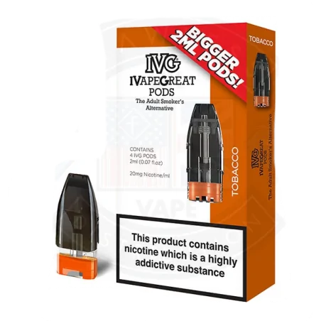 I VG Pods Tobacco 20mg 4 Pods