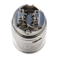 Taifun GX 2ml Verdampfer von Taifun Smokerstore...Der GX mit 2 ml Verdampfer von TaifunMit dem Taifun GX stellt Smokerstore den ersten Verdampfer der neuen Top Coil Generation vor. So ist der GX Verdampfer aus hochwertigem Edelstahl gefertigt. Mit seinem Durchmesser von 23 mm lässt er sich auf einer Vielzahl von Akkuträgern verwenden. Der Taifun GX mit 2 ml Fassungsvermögen ist der kleine Bruder des Taifun GX. Befüllen lässt sich der GX ganz bequem von der Seite durch die Liquidöffnung. Dabei lässt er sich über den Multifunktionsring befüllen, ohne die TopCap abzunehmen. Über den Multifunktionsring lässt sich der Tank auch Be- und Entlüften.Das Wickeldeck des GX ist für Single Coil Wicklungen ausgelegt und lässt sich ganz einfach bestücken. Die Watte wird dabei auf das beiliegende Mesh, welches auf die Masse von 15 mm x 40 mm zugeschnitten werden muss, gelegt. Dadurch wird das Liquid nach Oben transportiert. Alternativ lässt sich der Taifun GX auch nur mit Wattedochten betreiben.9833Taifun Smokerstore169,90 CHFsmoke-shop.ch169,90 CHF