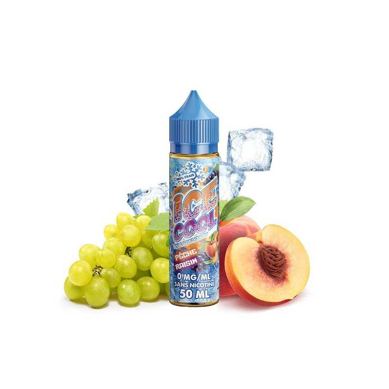 PÊCHE RAISIN ICE COOL BY LIQUIDAROM 50ML 00MG PÊCHE RAISIN ICE COOL BY LIQUIDAROM 50ML 00MG