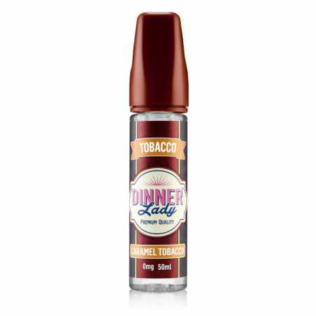 Caramel Tobacco 0mg 50 ml - Dinner Lady - shortfill Caramel Tobacco 0mg 50 ml - Dinner Lady - shortfill