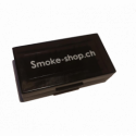 Smoke-Shop Aufbewahrungsbox 2x 18650 Akkus schwarz - gratis