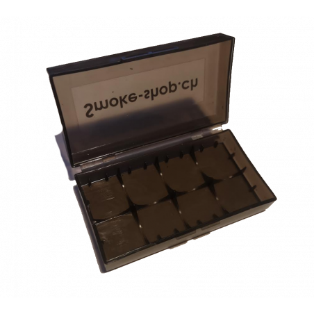 Smoke-Shop Aufbewahrungsbox 2x 18650 Akkus schwarz Smoke-Shop Aufbewahrungsbox 2x 18650 Akkus schwarz