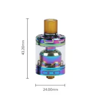 Manta MTL RTA von Advken (Selbstwickelverdampfer)Lieferumfang 1 x Manta MTL RTA1 x Reinigungstuch1 x Ersatzglas1 x Alien Schraubendreher1 x Zubehörtasche Der zur Manta Familie gehörige Manta MTL RTA aus dem Hause Advken präsentiert sich im aufwendig schönen Design mit perfekt gesetzten Details, welche nicht nur ein optisches sindern auch schützendes Highlight bieten.6162Advken Vape15,40 CHFsmoke-shop.ch15,40 CHF