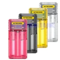 Nitecore Q2 - Ladegerät vers. Farben / TransparentLieferumfang: 1 x&nbsp;Nitecore&nbsp;Q2&nbsp;- Ladegerät für 2x&nbsp;Li-Ion, LiFePo, Ni-MH, Ni-CD AkkusDas Nitecore Q2 Ladegerät ist ein kompaktes Zwei-Schacht-Ladegerät zum Laden von Li-Ion und Li-Ion IMR Akkus. Die beiden Ladeschächte arbeiten unabhängig voneinander. Ein maximaler Ladestrom von 2A wird bei der Nutzung von einem Ladeschacht erreicht.Farbe: Transparent oder schwarz/transparent4819Nitecore22,90&nbsp;CHFsmoke-shop.ch22,90&nbsp;CHF