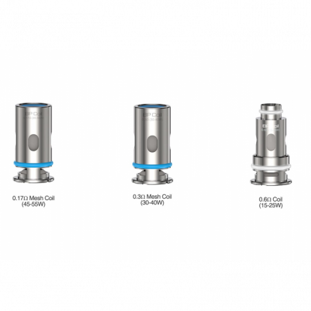 5x BP80 Coil von Aspire Verschiedene Ohm Verdampferköpfe 5x BP80 Coil von Aspire Verschiedene Ohm Verdampferköpfe