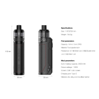 BP80 Starterkit von Aspire PodverdampferLieferumfang1 x Aspire BP80 Mod1 x Aspire BP80 Pod1 x USB-C-Kabel1 x Bedienungsanleitung9905Aspire40,00 CHFsmoke-shop.ch40,00 CHF