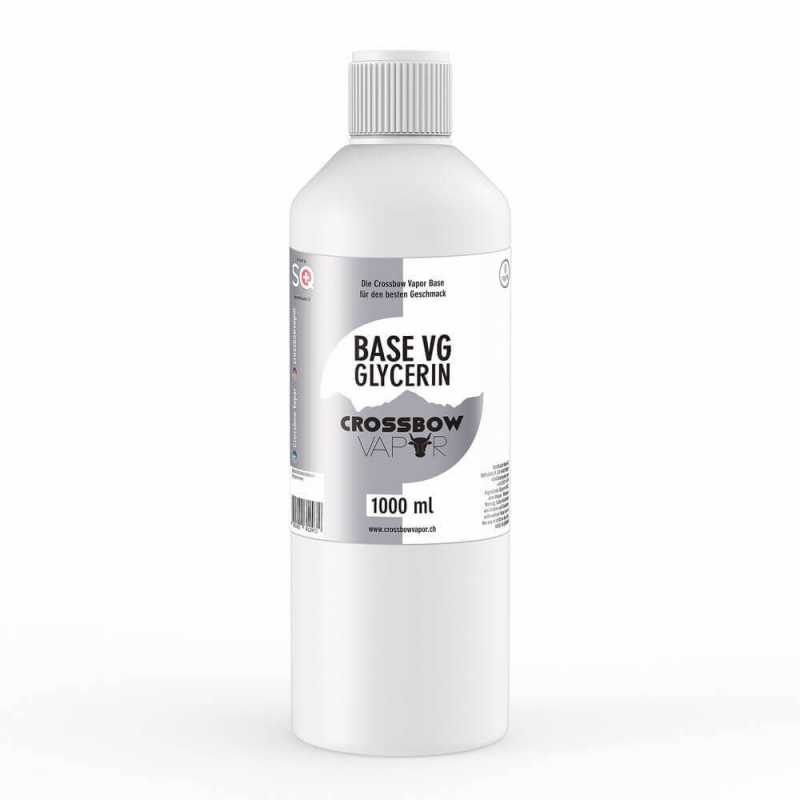 Crossbow Vapor Base 100% VG 1L SchweizLieferumfang: 1000 ml Crossbow Vapor Base 100% VG 1LDie Base 100% VG von Crossbow Vapor (StattQualm) besteht aus pflanzlichem Glycerin VG (Reinheit: 99,9%) ohne Wasserzusatz. Hergestellt unter höchsten Qualitätsanforderungen.Nutzen Sie die Base für das Auffüllen der Shortfill Liquids oder als zum selber mischen mit Aromen.Sämtliche Rohstoffe sind in Arzneibuchqualität (PH EUR7 Qualität).Inhalt 1000mlHerkunft:CHNikotin:0mgPG:0%VG:100%9413Crossbow Vapor Squape18,90 CHFsmoke-shop.ch18,90 CHF