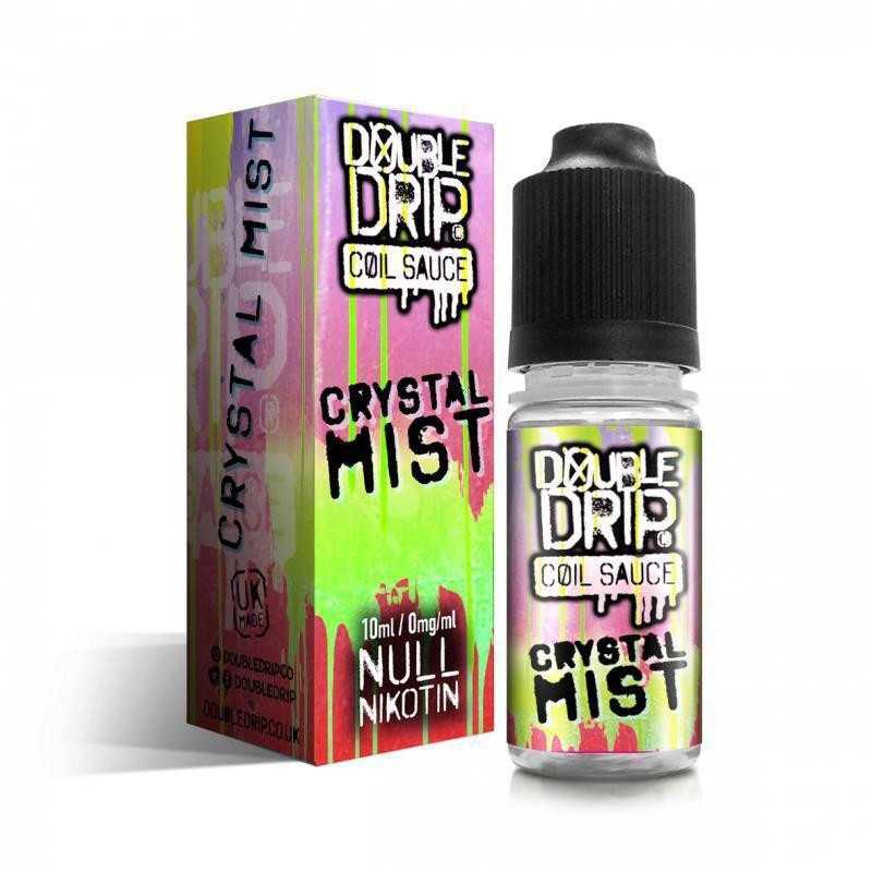 Crystal Mist 10ml Liquid von Double Drip - 3mgLieferumfang: Crystal Mist 10ml Liquid von Double Drip 18 mg oder 3mgBeim Cristal Mist aus der Coil Sauce Line von Double Drip bekommen Sie den fruchtig frischen Geschmack einer fabelhaften Mischung aus blauen Himbeeren und süssen Schwarzkirschen mit einem leichten Hauch von kühlendem und erfrischendem Menthol.Himbeere, Himbeere-Blau, Kirsche, Kirsche-Schwarz, MentholMischverhältnis: 3 mg = 20/80 PG/VG 18mg = 50/50 PG/PGNikotinstärke: 3 mg (20/80 PG/VG oder 18mg (50/50 PG/VG)9964Double Drip Coil Sauce UK3,90 CHFsmoke-shop.ch3,90 CHF