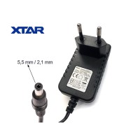 Netzteil für Ladegerät 12 Volt 1000mA 24W von XTARXTAR Ersatznetzteil für LadegeräteDieses Netzteil ist passend für viele Geräte wie z. B.: Xtar Ladegerät: VP1, VP2, VP4, SP1, WP2.2, XP4c und dem Efest Ladegerät: LUC V1Auch passend für: Notebooks, Laptops, Drucker, Scanner, Router, Hubs, Telefone, ISDN Anlagen, Telefon Anlagen, Faxgeräte, TFT und LCD Monitore und viele weitere EDV Geräte.Eigenschaften:Eingang: 100V - 240V 50/60Hz 0,35AEingangsspannung: 220V - zweipoliges NetzkabelAusgang: 12V (12 Volt) 1000mA (1 Ampere)Ausgangsleistung: 24W (24 Watt)Steckermaße: 5,5 mm x 2,1 mmFarbe: SchwarzZertifikate: UL, cUL, CCC, CE, CB, GS, FCC, UL, EK, SAA, CSA, PSEPolarität:(+) Pluspol: Innen(-) Minuspol: Außen9966Xtar Charger9,90 CHFsmoke-shop.ch9,90 CHF