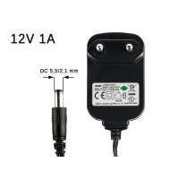 Netzteil für Ladegerät 12 Volt 1000mA 24W von XTARXTAR Ersatznetzteil für LadegeräteDieses Netzteil ist passend für viele Geräte wie z. B.: Xtar Ladegerät: VP1, VP2, VP4, SP1, WP2.2, XP4c und dem Efest Ladegerät: LUC V1Auch passend für: Notebooks, Laptops, Drucker, Scanner, Router, Hubs, Telefone, ISDN Anlagen, Telefon Anlagen, Faxgeräte, TFT und LCD Monitore und viele weitere EDV Geräte.Eigenschaften:Eingang: 100V - 240V 50/60Hz 0,35AEingangsspannung: 220V - zweipoliges NetzkabelAusgang: 12V (12 Volt) 1000mA (1 Ampere)Ausgangsleistung: 24W (24 Watt)Steckermaße: 5,5 mm x 2,1 mmFarbe: SchwarzZertifikate: UL, cUL, CCC, CE, CB, GS, FCC, UL, EK, SAA, CSA, PSEPolarität:(+) Pluspol: Innen(-) Minuspol: Außen9966Xtar Charger8,90 CHFsmoke-shop.ch8,90 CHF Netzteil für Ladegerät 12 Volt 1000mA 24W von XTARXTAR Ersatznetzteil für LadegeräteDieses Netzteil ist passend für viele Geräte wie z. B.: Xtar Ladegerät: VP1, VP2, VP4, SP1, WP2.2, XP4c und dem Efest Ladegerät: LUC V1Auch passend für: Notebooks, Laptops, Drucker, Scanner, Router, Hubs, Telefone, ISDN Anlagen, Telefon Anlagen, Faxgeräte, TFT und LCD Monitore und viele weitere EDV Geräte.Eigenschaften:Eingang: 100V - 240V 50/60Hz 0,35AEingangsspannung: 220V - zweipoliges NetzkabelAusgang: 12V (12 Volt) 1000mA (1 Ampere)Ausgangsleistung: 24W (24 Watt)Steckermaße: 5,5 mm x 2,1 mmFarbe: SchwarzZertifikate: UL, cUL, CCC, CE, CB, GS, FCC, UL, EK, SAA, CSA, PSEPolarität:(+) Pluspol: Innen(-) Minuspol: Außen9966Xtar Charger8,90 CHFsmoke-shop.ch8,90 CHF