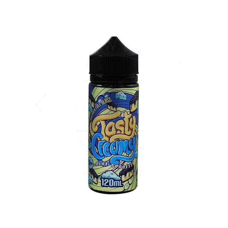 TASTY CREAMY - BLUE GODDESS 100ML SHORTFILL E-LIQUIDTASTY CREAMY - BLUE GODDESS 100ML SHORTFILL E-LIQUIDBlue Goddess von Tasty Creamy E-liquid ist ein köstlich verwöhnendes Stück cremiger Blaubeer-Käsekuchen mit einem Belag aus Sahne und Blaubeersauce. Dieses Vape schmeckt süßlich und hat ein etwas intensiveres Aroma. Blue Goddess von Tasty Creamy ist eine 100-ml-Mangelfüllung mit 0 mg Nikotin. Es ist Platz für eine zusätzliche Nikotinspritze, die bei Bedarf hinzugefügt werden kann.Inhalt: 100mlNikotingehalt: 0mgMischverhältnis: 30% PG / 70% VGInhaltstoffe: Propylenglykol, pflanzliches Glyzerin, Aromen0mg: Fügen Sie 20ml 0mg Basis hinzu3mg: Fügen Sie 2x 10ml 18mg Shot hinzu6mg: Fügen Sie 4x 10ml 18mg Shot hinzu Lieferumfang1 x 120ml Flasche mit 100ml Liquid9601Tasty Lassy - UK Premium Liquid 100ml16,00 CHFsmoke-shop.ch16,00 CHF