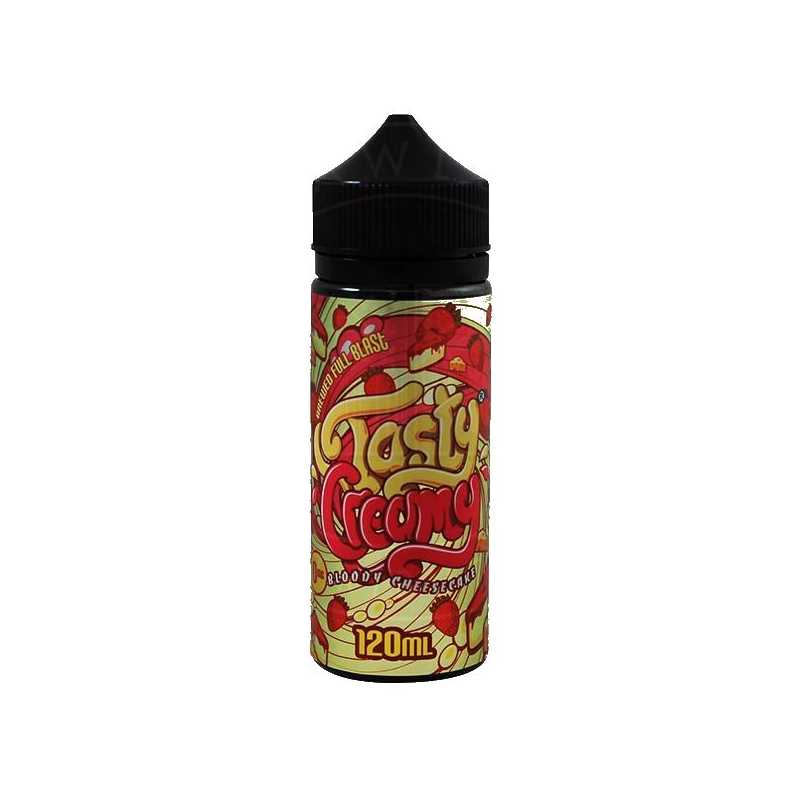 TASTY CREAMY - BLOODY CHEESECAKE 100ML SHORTFILLBloody Cheesecake von Tasty Creamy E-liquid ist ein köstliches Stück reichhaltiger Erdbeerkäsekuchen, der mit einem Spritzer Erdbeersauce und flockiger Schlagsahne belegt ist. Dieses Vape ist reichhaltig im Geschmack mit einem süßen, knusprigen Rand und verwöhnendem Aroma. Bloody Cheesecake von Tasty Creamy ist eine 100-ml-Mangelfüllung mit 0 mg Nikotin. Es ist Platz für eine zusätzliche Nikotinspritze, die bei Bedarf hinzugefügt werden kann.70% VG / 30% PGInhalt: 100mlNikotingehalt: 0mgMischverhältnis: 30% PG / 70% VGInhaltstoffe: Propylenglykol, pflanzliches Glyzerin, Aromen0mg: Fügen Sie 20ml 0mg Basis hinzu3mg: Fügen Sie 2x 10ml 18mg Shot hinzu6mg: Fügen Sie 4x 10ml 18mg Shot hinzu Lieferumfang1 x 120ml Flasche mit 100ml Liquid9974Tasty Lassy - UK Premium Liquid 100ml16,00 CHFsmoke-shop.ch16,00 CHF