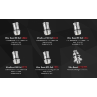 ULTRA BOOST V2 Coils - Verdampferköpfe von LOST VAPE (5 Coils)Lieferumfang: Packung mit 5 Ultra-Boost-Verdampferköfpen für Gemini Hybrid, BTB Back to Basic, Thelema Pod und Lost Vape's Ultra-Boost X Ultra-Boost M1 0.3Ω empfohlen bei 30W-40W.Ultra Boost M2 0.6Ω empfohlen bei 20W-28W.Ultra Boost M4 0.2Ω empfohlen bei 40W-60W.Ultra-Boost MTL 1Ω empfohlen bei 8W-15W.10011Lost Vape14,90 CHFsmoke-shop.ch14,90 CHF ULTRA BOOST V2 Coils - Verdampferköpfe von LOST VAPE (5 Coils)Lieferumfang: Packung mit 5 Ultra-Boost-Verdampferköfpen für Gemini Hybrid, BTB Back to Basic, Thelema Pod und Lost Vape's Ultra-Boost X Ultra-Boost M1 0.3Ω empfohlen bei 30W-40W.Ultra Boost M2 0.6Ω empfohlen bei 20W-28W.Ultra Boost M4 0.2Ω empfohlen bei 40W-60W.Ultra-Boost MTL 1Ω empfohlen bei 8W-15W.10011Lost Vape14,90 CHFsmoke-shop.ch14,90 CHF
