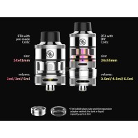 Kizoku Unlimit DL RTA 2in1 (Selbstwickel oder Coilverdampfer) - SilberKizoku Unlimit DL RTA (Selbstwickel oder Coilverdampfer)Mit dem Unlimit DL RTA bringt Kizoku einen Hybrid-Verdampfer auf den Markt, der aufgrund seines modularen Aufbaus sowohl als Selbstwickel-Tankverdampfer oder auch als Subohm Fertigkopf-Verdampfer genutzt werden kann.Lieferumfang1x Unlimit RTA Clearomizer2x PreWicked Coil1x Watte Threads1x Airflow Reducer1x Top Fill Extender1x Ersatz-Glastank (2 ml)1x Schraubendreher1x Ersatzteil-Set1x Bedienungsanleitung10018Kizoku28,80 CHFsmoke-shop.ch28,80 CHF