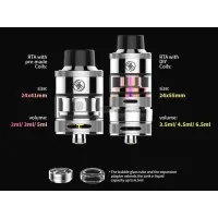Kizoku Unlimit DL RTA 2in1 (Selbstwickel oder Coilverdampfer) - SilberKizoku Unlimit DL RTA (Selbstwickel oder Coilverdampfer)Mit dem Unlimit DL RTA bringt Kizoku einen Hybrid-Verdampfer auf den Markt, der aufgrund seines modularen Aufbaus sowohl als&nbsp;Selbstwickel-Tankverdampfer oder auch als Subohm Fertigkopf-Verdampfer genutzt werden kann.Lieferumfang1x Unlimit RTA Clearomizer2x PreWicked Coil1x Watte Threads1x Airflow Reducer1x Top Fill Extender1x Ersatz-Glastank (2 ml)1x Schraubendreher1x Ersatzteil-Set1x Bedienungsanleitung10018Kizoku25,20&nbsp;CHFsmoke-shop.ch25,20&nbsp;CHF